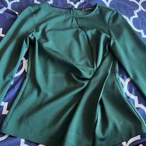 Zara basic Collection, emerald green.